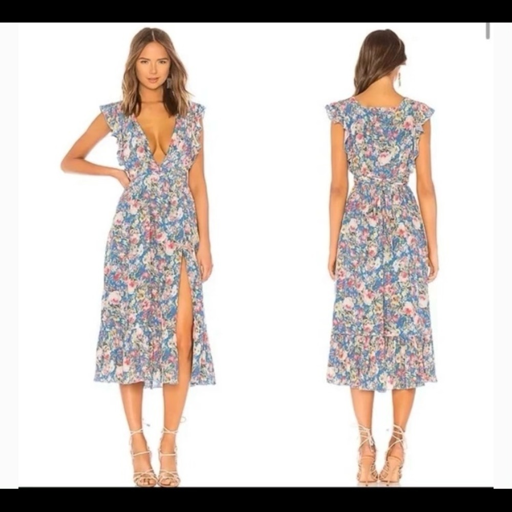 Majorelle Revolve Mistwood Dress